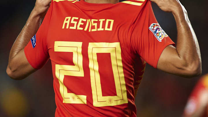 Asensio revela que le hubiera gustado cambiarse el dorsal este verano