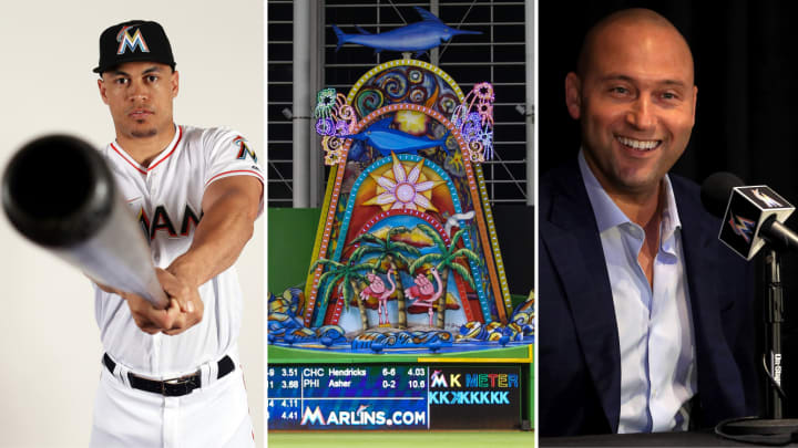 Giancarlo Stanton Hates the Miami Dinger Machine as Much as Derek Jeter Does