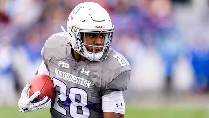Northwestern RB Jeremy Larkin Retires From Football Due to Cervical Stenosis Diagnosis