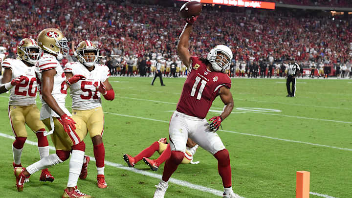 Larry Fitzgerald Spikes Ball for First Time in Career After Son Skipped Game for Arizona State Fair