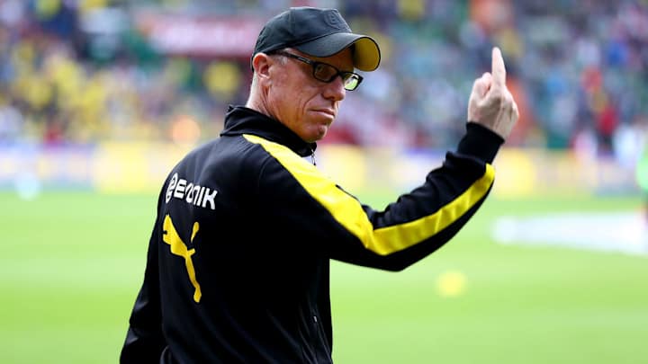 Peter Stoger Left 'Frustrated' By Werder Bremen But Remains Confident Over UCL Qualification