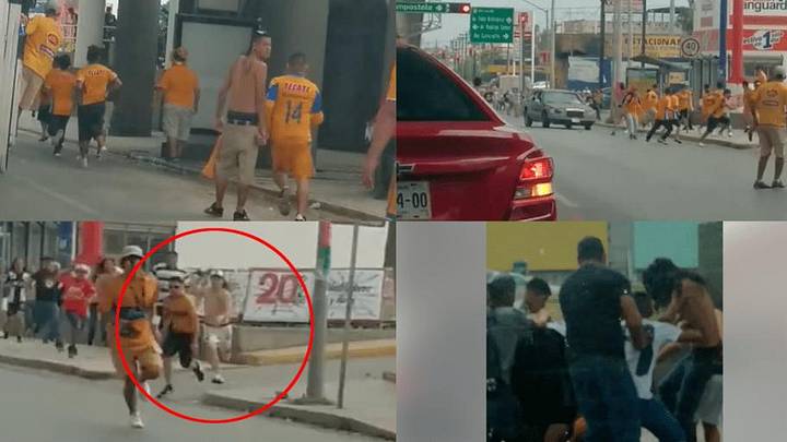 ¡TÓMALA! | Ya fue identificado uno de los agresores del aficionado de Tigres