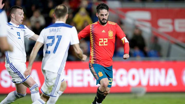 El futbolista que espió el Real Madrid en el España-Bosnia