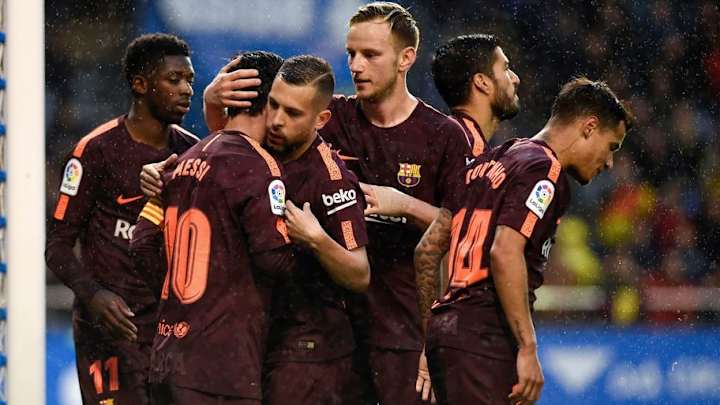 Messi Hat-Trick Helps Barca Clinch Seventh Title in 10 Years Messi Hat-Trick Helps Barca Clinch Seventh Title in 10 Years