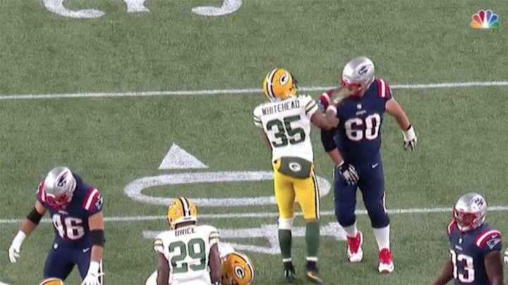 Watch: Packers Safety Jermaine Whitehead Ejected After Slapping Patriots Center
