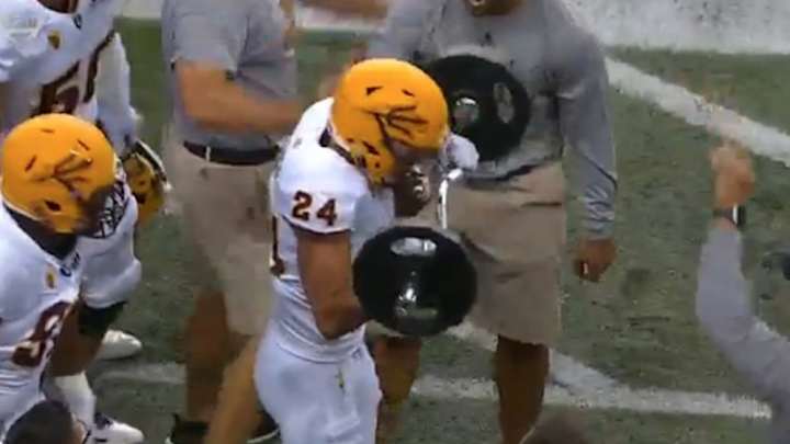 Arizona State Debuts Turnover Biceps Curl Bar in Game vs. Washington Arizona State Debuts Turnover Biceps Curl Bar in Game vs. Washington