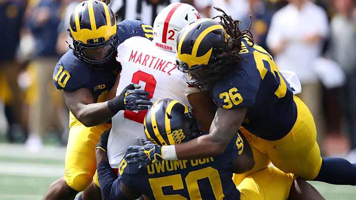 Michigan Mauls Nebraska in Scott Frost's Big Ten Opener