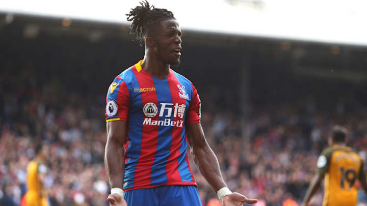 Crystal Palace Midfielder Reveals He Would 'Be Scared' to Face Eagles Teammate Wilfred Zaha
