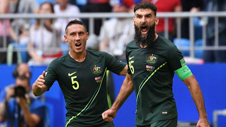 WATCH: Australia Draws Denmark on Jedinak's VAR-Ruled PK WATCH: Australia Draws Denmark on Jedinak's VAR-Ruled PK