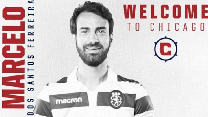 Chicago Fire firma al defensor brasileño Marcelo dos Santos por dos años