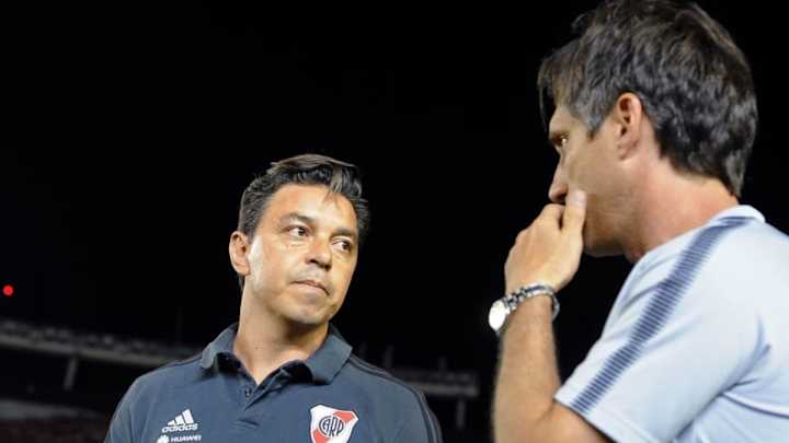 El divertido video viral de Marcelo Gallardo "burlándose" de Guillermo Barros Schelotto