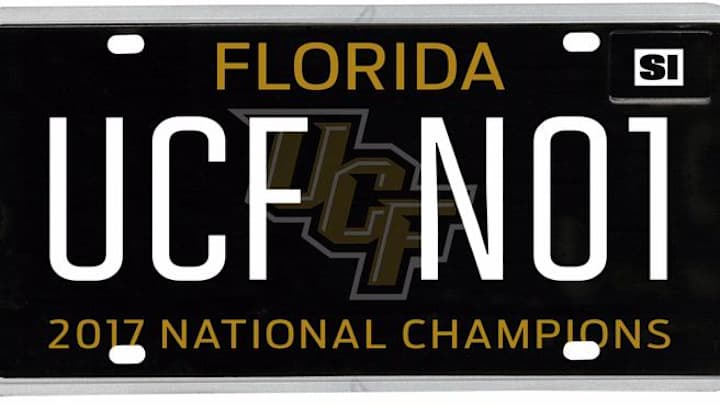 Florida Legislature Is Considering a UCF National Champion License Plate; This Has Gone Too Far