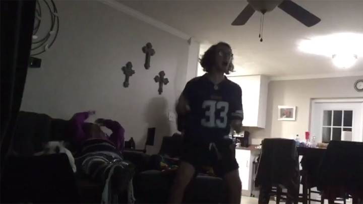 Watch: The Best Vikings Fan Reactions To Stefon Diggs's Walk-Off Touchdown vs. Saints