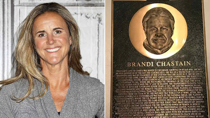 Hall of Fame to Redo Brandi Chastain's Plaque
