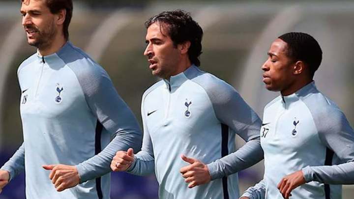El motivo por el que Raúl entrenó con el Tottenham