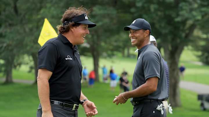 Phil Mickelson Teases Betting $50,000 on Putts vs. Tiger Woods in 'The Match'