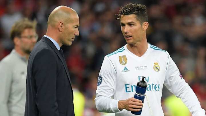 La respuesta de Zinedine Zidane a las declaraciones que hizo Cristiano Ronaldo en Kiev