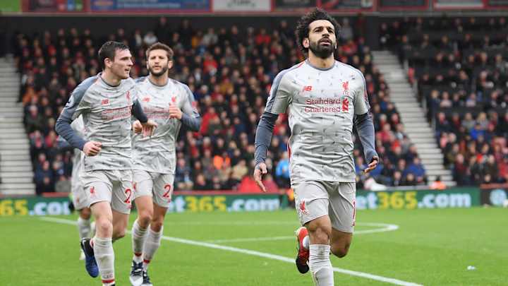 WATCH: Salah Scores Hat Trick as Liverpool Routs Bournemouth