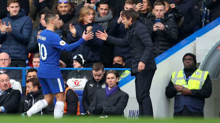 Thierry Henry Praises Chelsea Boss Antonio Conte for Management of Eden Hazard Thierry Henry Praises Chelsea Boss Antonio Conte for Management of Eden Hazard