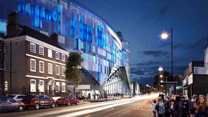 PHOTO: Tottenham's New Stadium to Light Up the Sky as Exterior Lighting Plans Revealed