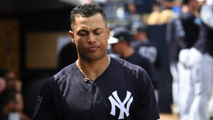 Giancarlo Stanton Urged Derek Jeter to Wait at Least a Half Season Before Blowing up the Marlins Giancarlo Stanton Urged Derek Jeter to Wait at Least a Half Season Before Blowing up the Marlins