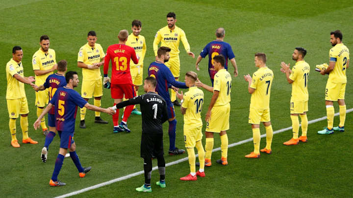 El bonito gesto de los jugadores del Barcelona con sus madres ante el Villarreal