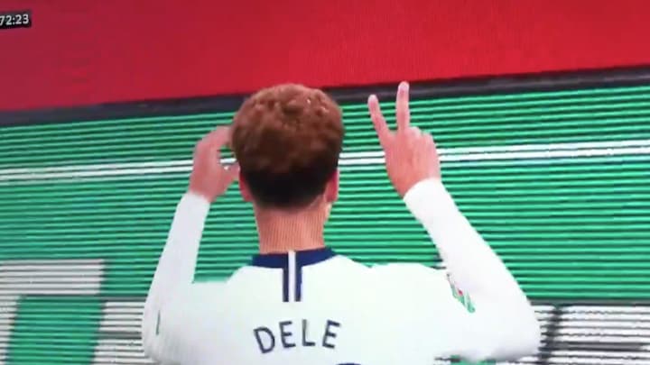 Watch: Arsenal Fan Throws Bottle, Tottenham's Dele Alli Points Out Score