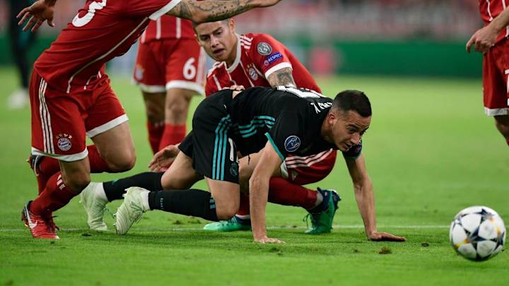 La increíble racha de Lucas Vázquez como titular en Champions League