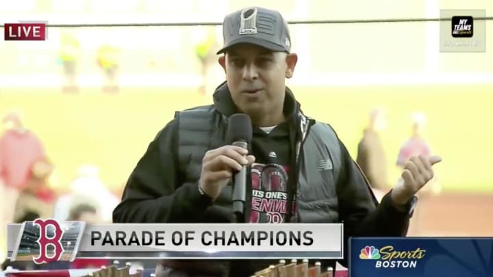 Alex Cora’s Trash Talk, a Big Papi Cameo and More Highlights From the Red Sox’ World Series Parade Alex Cora’s Trash Talk, a Big Papi Cameo and More Highlights From the Red Sox’ World Series Parade