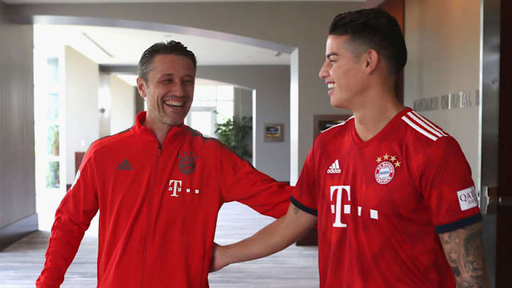 Niko Kovac habla sobre el papel de James Rodríguez en el Bayern Múnich