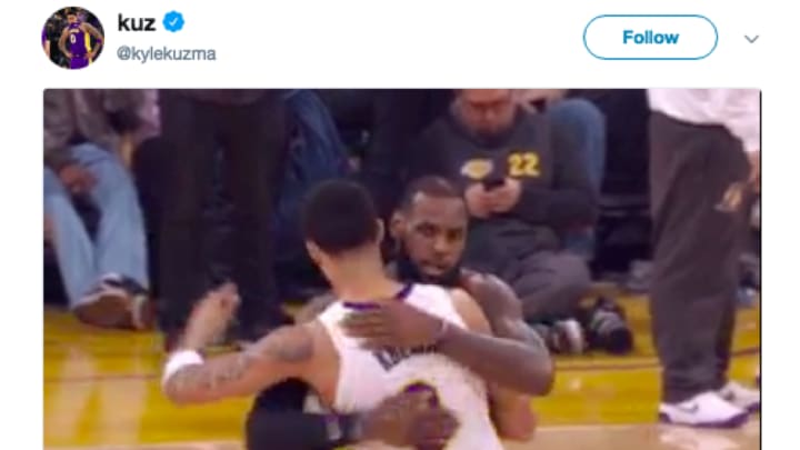 Kyle Kuzma, Lonzo Ball Among Many Thrilled by LeBron James's Lakers Decision Kyle Kuzma, Lonzo Ball Among Many Thrilled by LeBron James's Lakers Decision