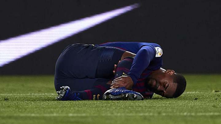 ​Nuevo parte médico de Malcom, tras su lesión en el partido de Copa del Rey