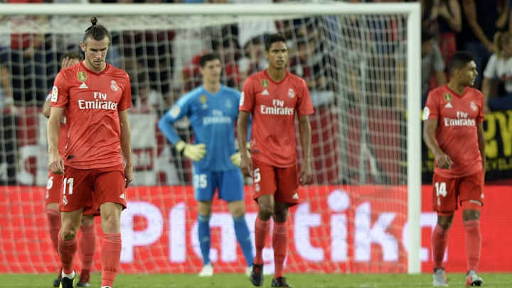 El 1x1 de la derrota del Real Madrid contra el Sevilla El 1x1 de la derrota del Real Madrid contra el Sevilla