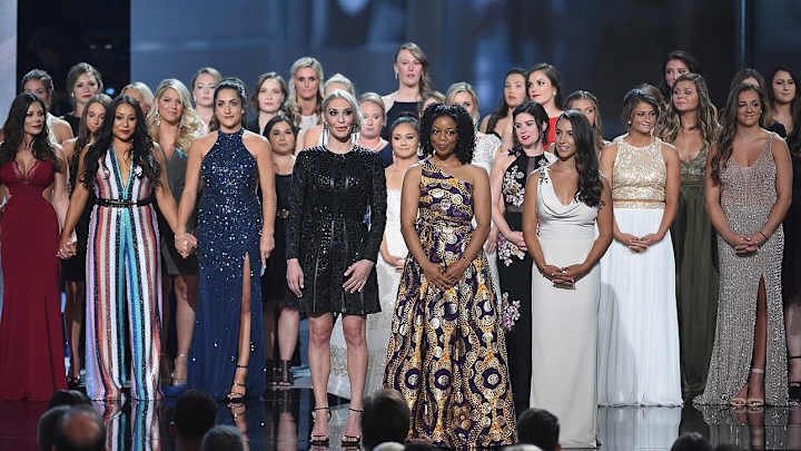 Watch: Survivors of Larry Nassar Given Arthur Ashe Award in Powerful Moment at ESPYS