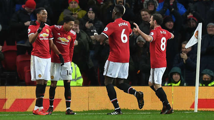 Manchester United Eases By Stoke City, Separates in Second Place