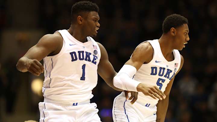 Watch: Zion Williamson's Almost-Perfect First Half Propels Duke to 22-Point Win Over Army