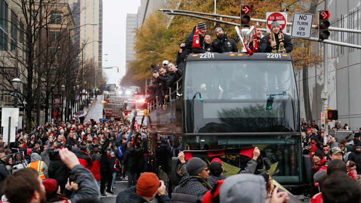 Atlanta Celebrates MLS Cup Title With Parade, Gets Set to Turn Page Quickly Atlanta Celebrates MLS Cup Title With Parade, Gets Set to Turn Page Quickly