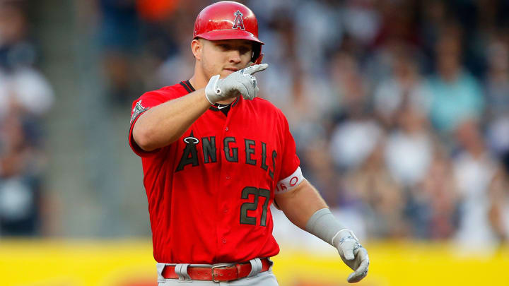 Mike Trout Tallies First Five-Hit Game in Win Over Yankees