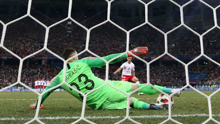 El récord histórico que se rompió en la tanda de penaltis del Croacia-Dinamarca
