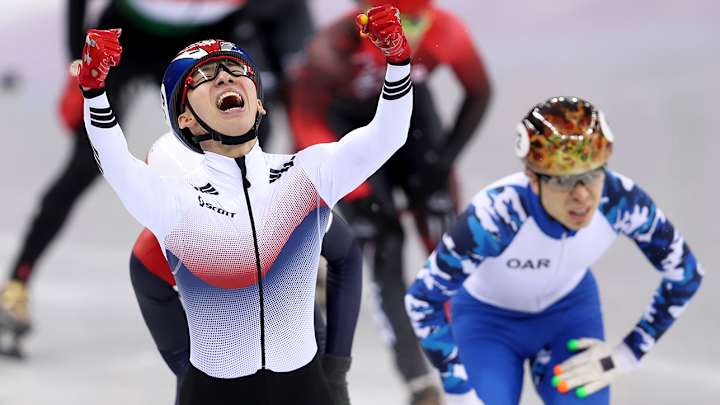 South Korea Wins 1st Gold of Home Olympics in Short Track