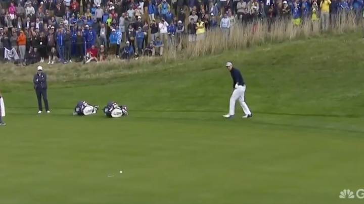 Watch: Jordan Spieth Birdies Five of First Seven Holes at Ryder Cup