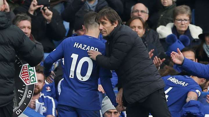 Eden Hazard Gives Chelsea Players' Backing to Antonio Conte