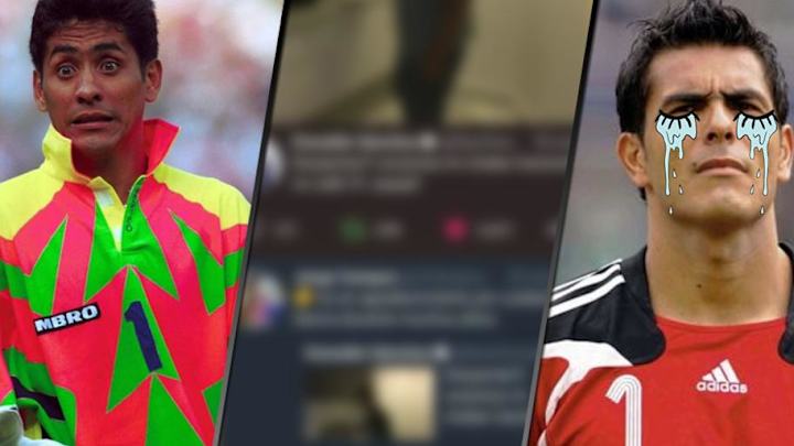 TÓMALA | Oswaldo Sánchez intentó trollear a Jorge Campos en Twitter y este lo humilló épicamente