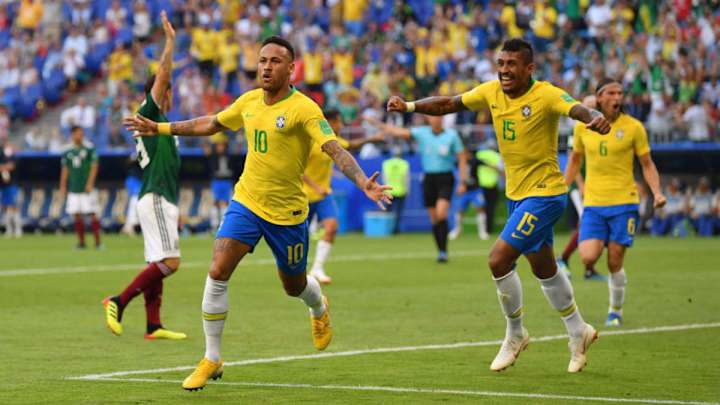 Brazil 2-0 Mexico: Neymar Strikes to Send Seleção Through as Spirited El Tri Dumped Out