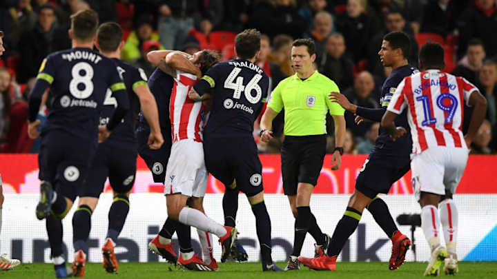 Joe Allen Dismisses Claims He Was Bitten by Bradley Johnson in Stoke's Win Over Derby
