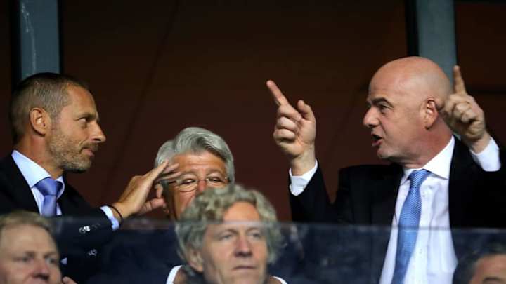 La UEFA se postula en contra de los nuevos torneos que propuso FIFA