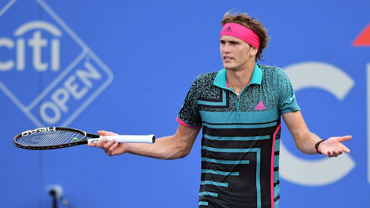 Defending Champ Alexander Zverev Edges Kei Nishikori in Citi Open Quarterfinals
