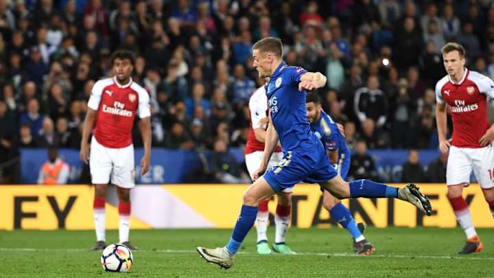 Mahrez, Vardy Lead Leicester in Famous Win Over Arsenal
