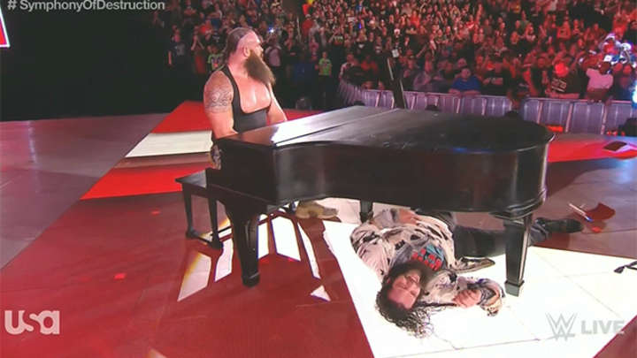 Tuesday's Hot Clicks: It's WrestleMania Season and WWE Stars are Breaking Pianos On Each Other Tuesday's Hot Clicks: It's WrestleMania Season and WWE Stars are Breaking Pianos On Each Other