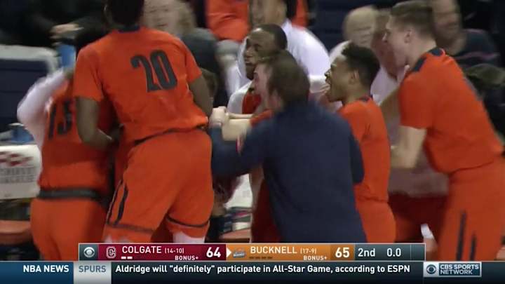 Watch: Bucknell Hits Buzzer-Beater to Complete Comeback From Down 10 in Final Minute Watch: Bucknell Hits Buzzer-Beater to Complete Comeback From Down 10 in Final Minute